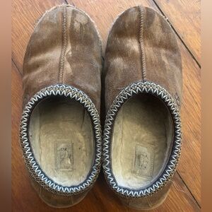 UGG Tan Suede Slip-On Loafers
